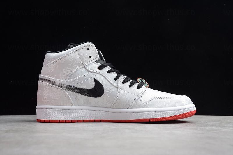 CLOT x Air Jordan 1 AJ1 Mid - Fearless