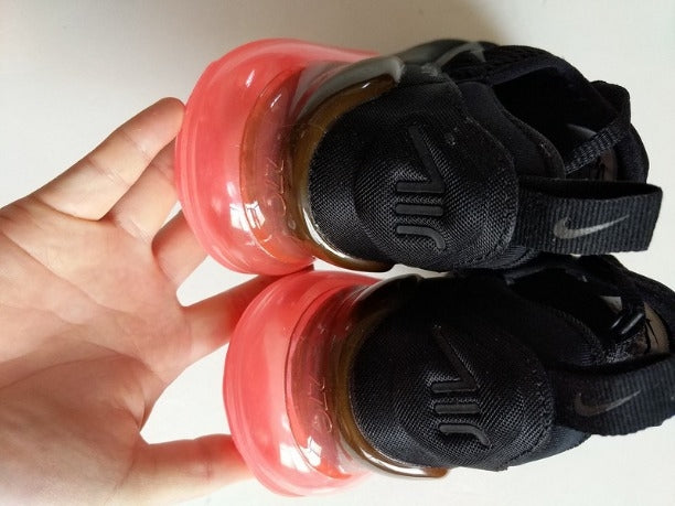 NikeUnisex Air Max 270 - Black/Hot Punch/Black