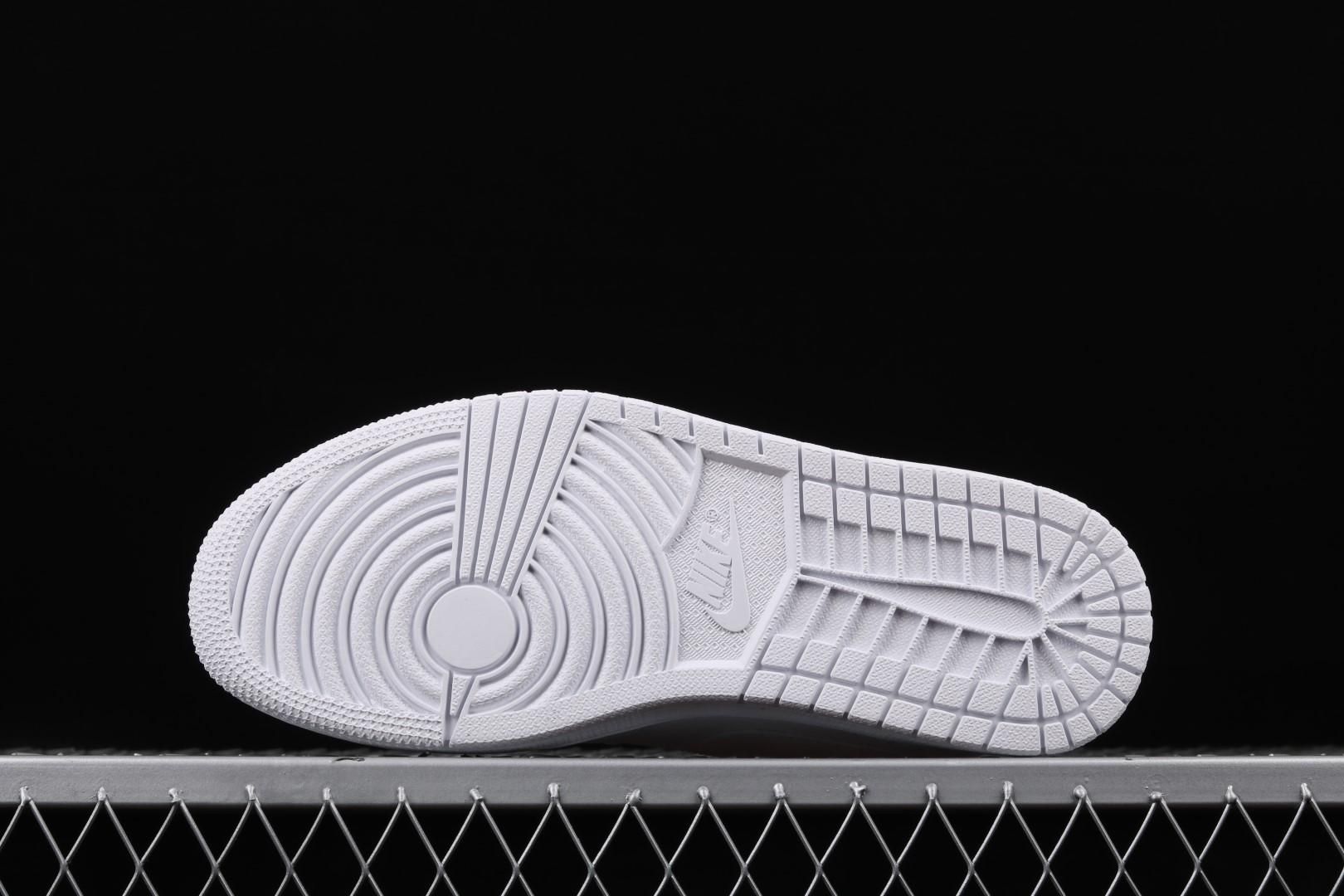 Air Jordan 1 AJ1 Mid - White/Cool Grey