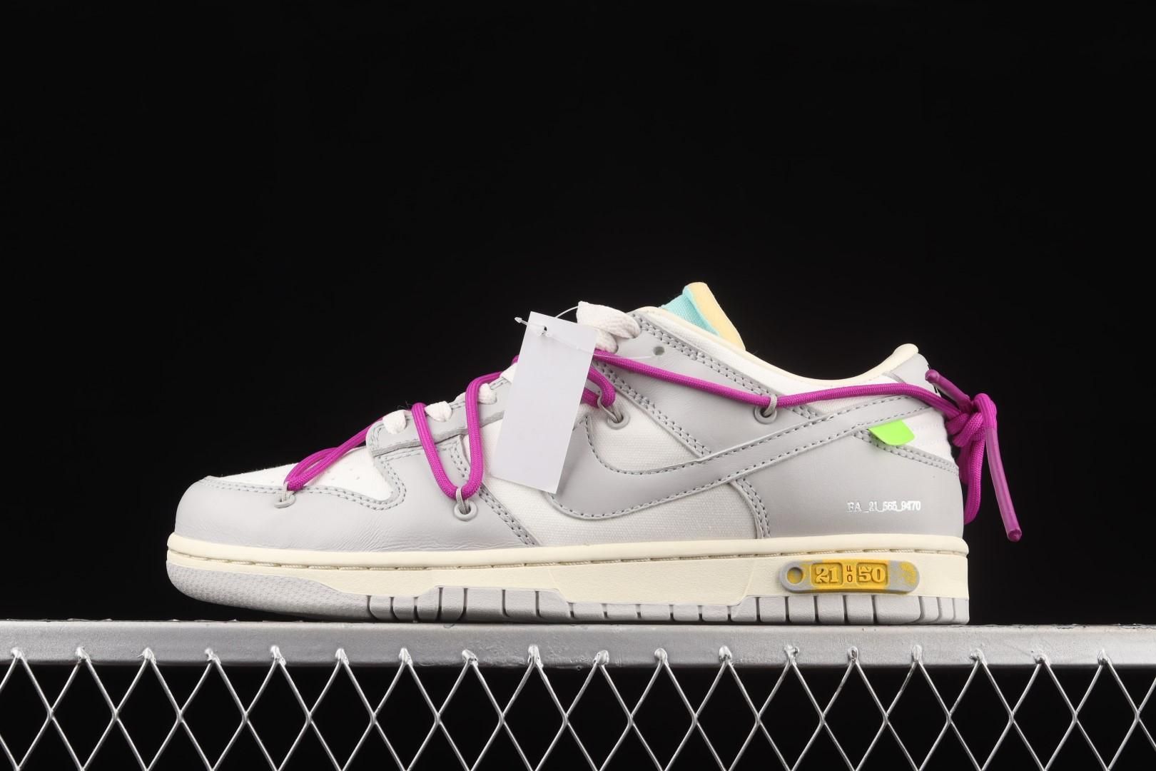 Off-White x NikeWMNS Dunk Low - Lot 21