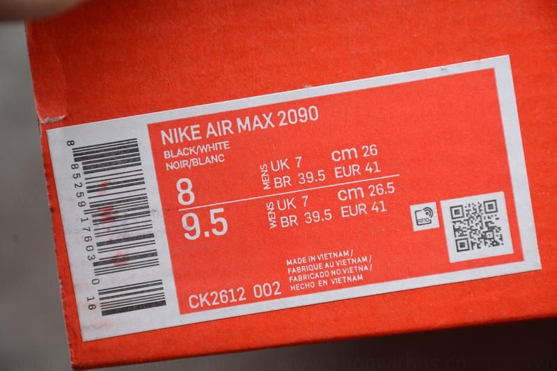 NikeUnisex Air Max 2090 - Black/White