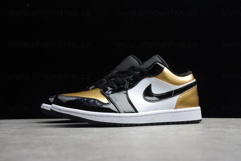 Air Jordan 1 AJ1 Low - Gold Toe