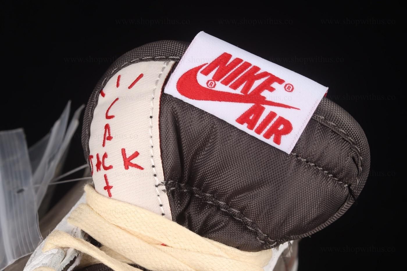 Travis Scott x Air Jordan 1 Low - White Mocha