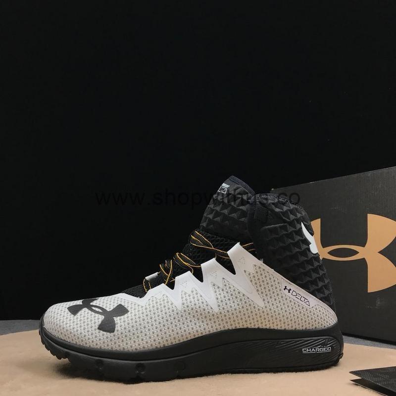 Under Armour x Project Rock Delta Training Shoes Delta White Black