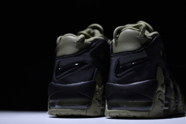 NikeAir More Uptempo Mid Basketball Shoe - Dark Stucco