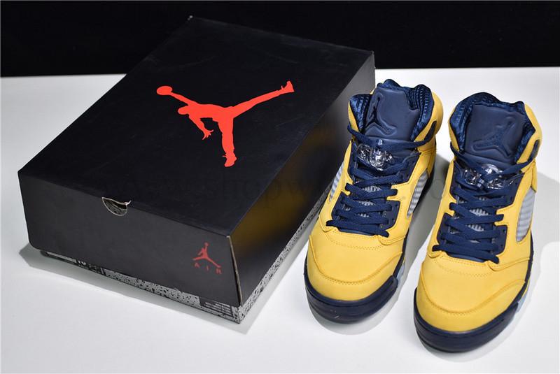 Air Jordan 5 AJ5 Retro - Michigan