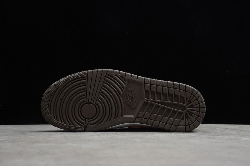 Unisex Air Jordan 1 AJ1 Mid -  Peach Mocha