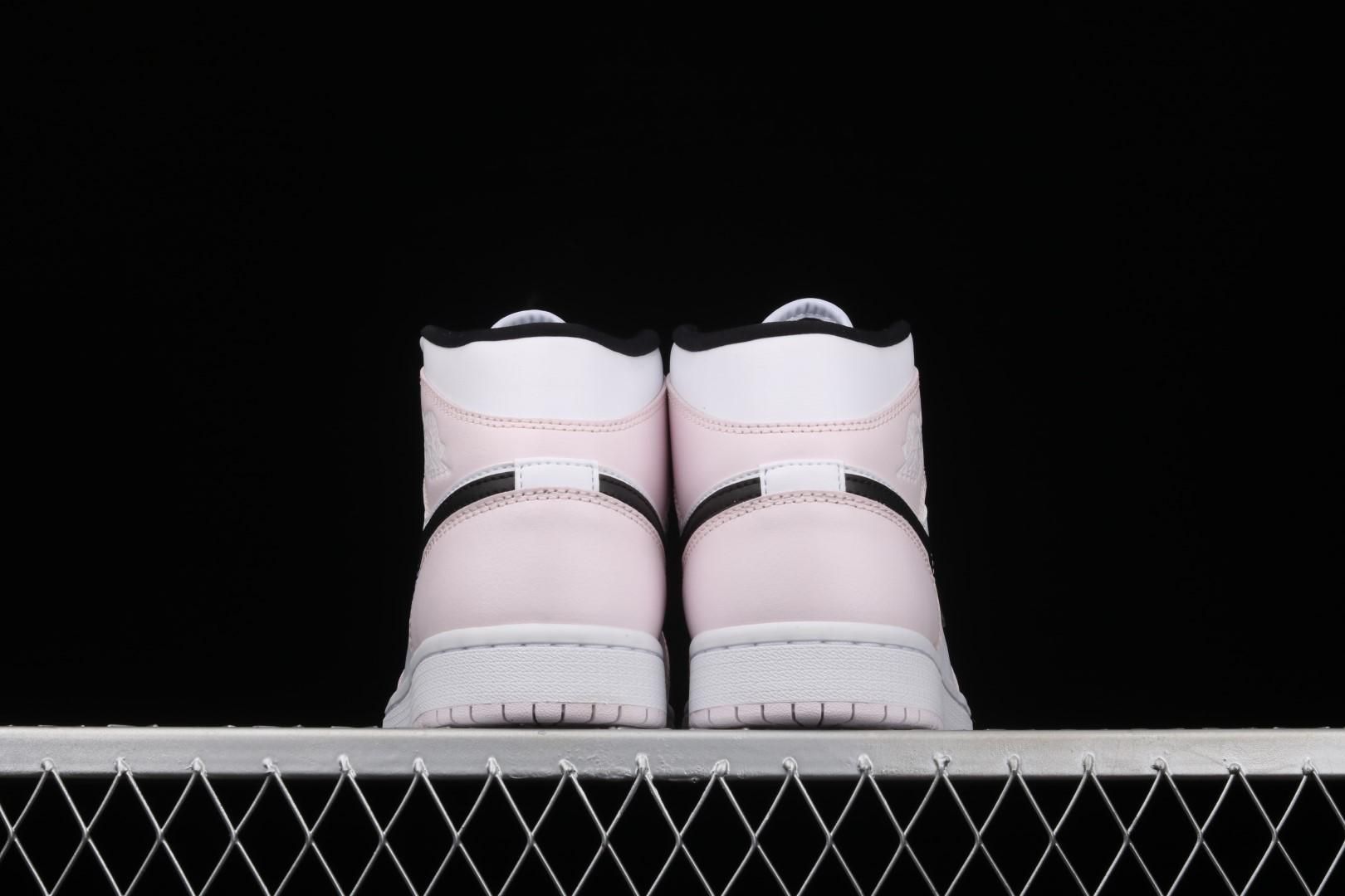 WMNS Air Jordan 1 AJ1 Mid - Barely Rose