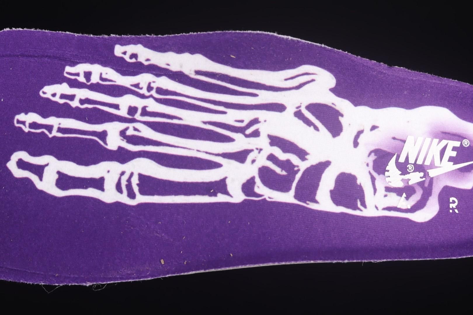 NikeUnisex Air Force 1 AF1 Low - Purple Skeleton Halloween