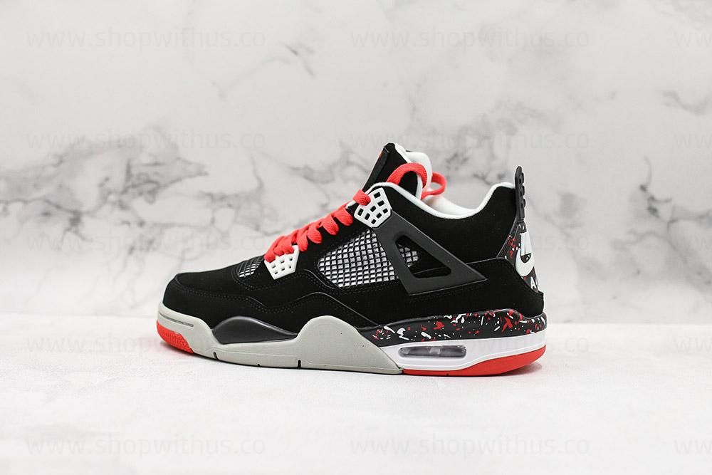 Drake OVO x Air Jordan 4 AJ4 Retro - Splatter