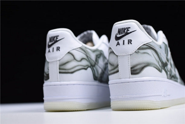 NikeAir Force 1 Low - Skeleton Halloween