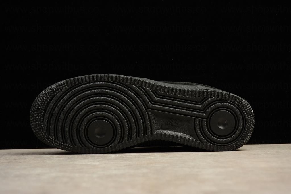 (Synthetic Leather)NikeAir Force 1 AF1 Short - Triple Black