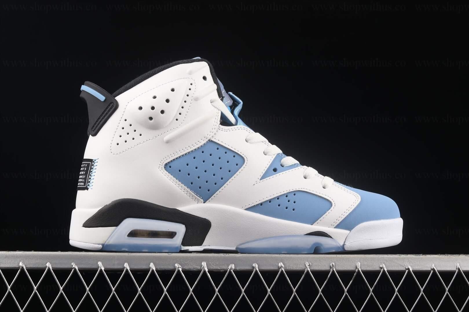 Air Jordan 6 AJ6 - UNC White