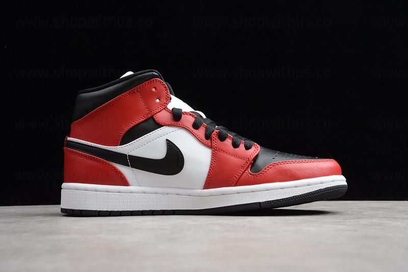 Air Jordan 1 AJ1 Mid - Chicago Black Toe