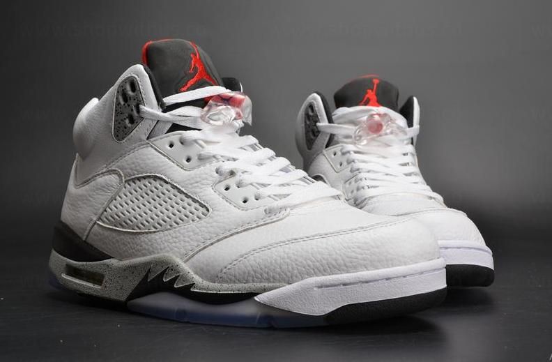Air Jordan 5 AJ5 Retro - White Cement