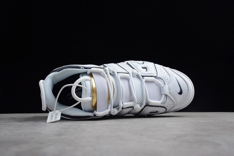 NikeUnisex Air More uptempo 96 - White/Blue/Gold