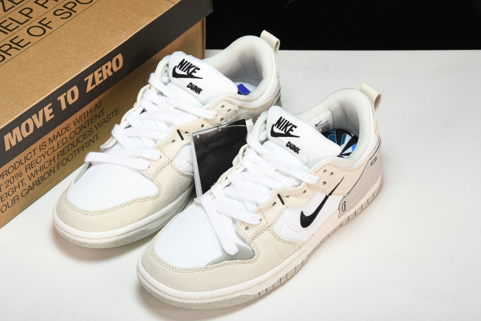 NikeMens Dunk Low Disrupt 2 - Pale Ivory/Black