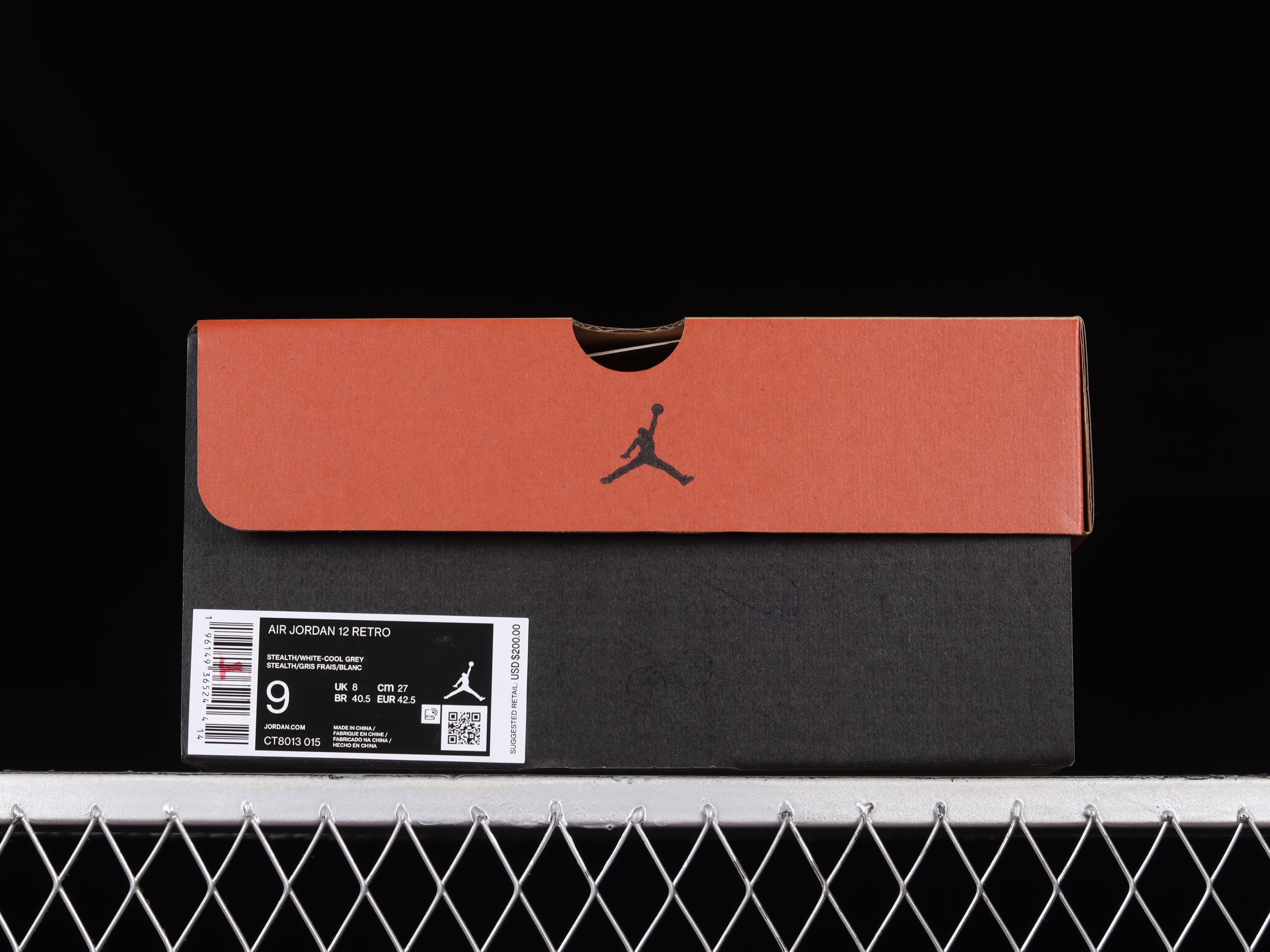 Air Jordan 12 AJ12 Retro - Stealth