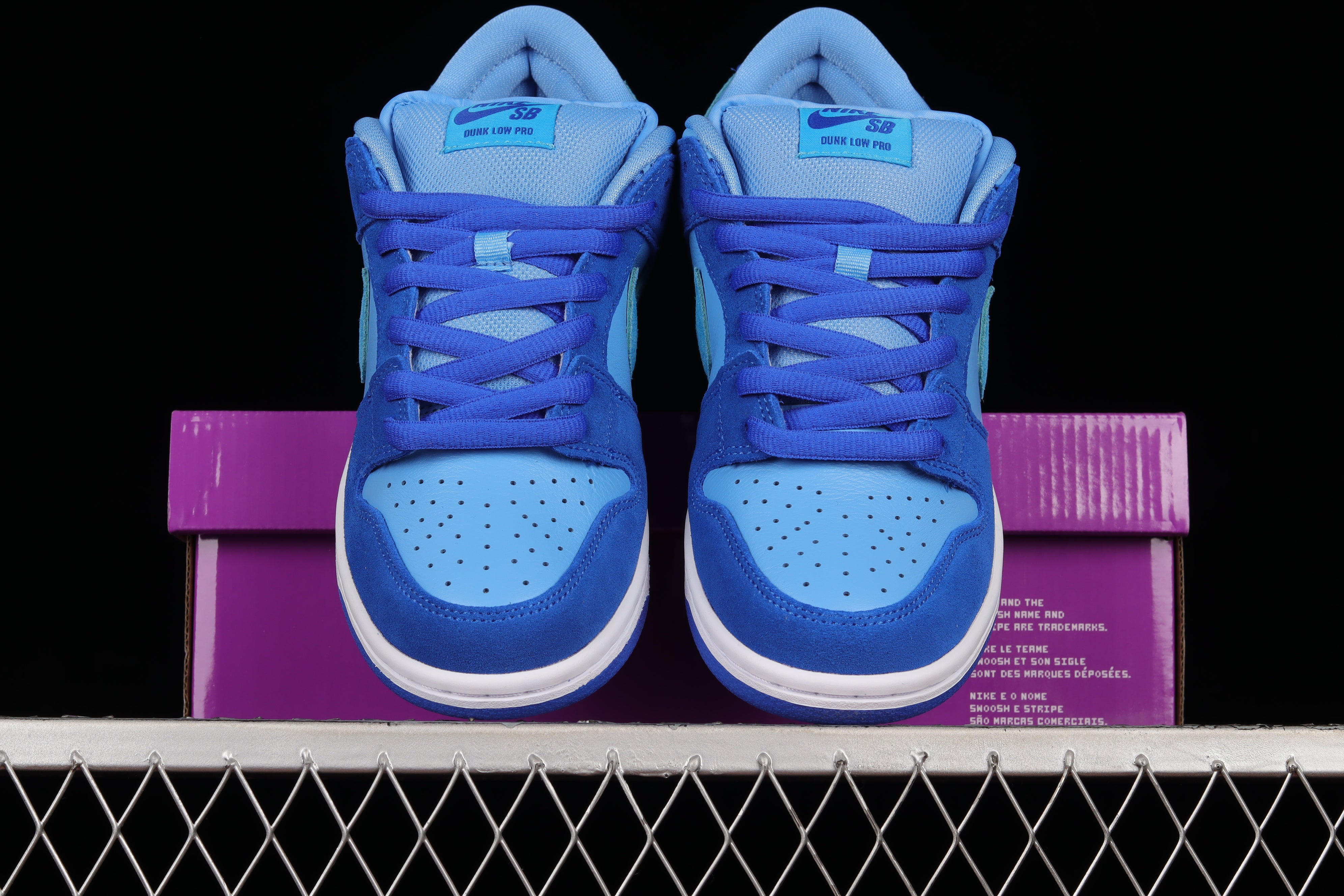 NikeMens SB Dunk Low - Blue Raspberry