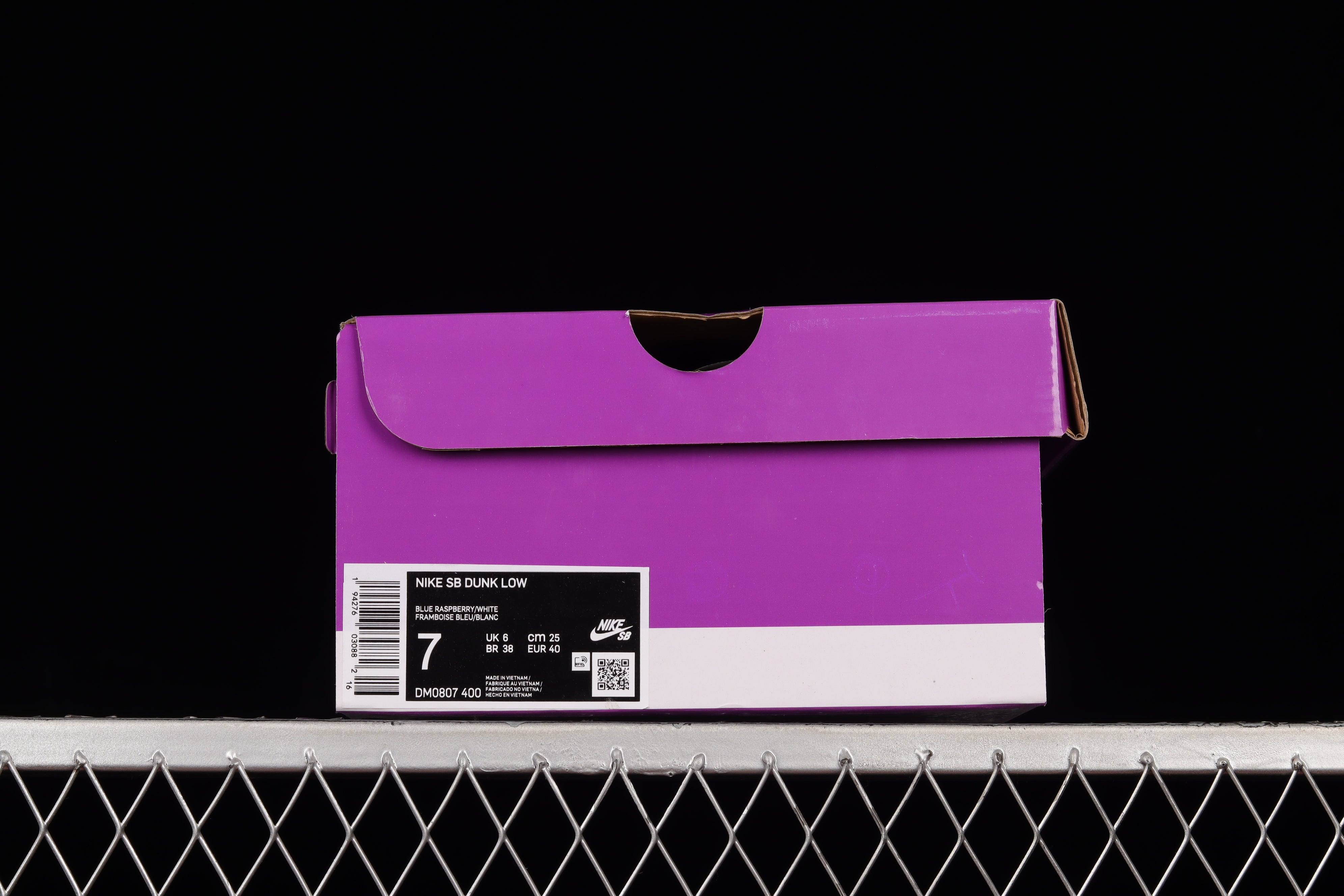 NikeMens SB Dunk Low - Blue Raspberry