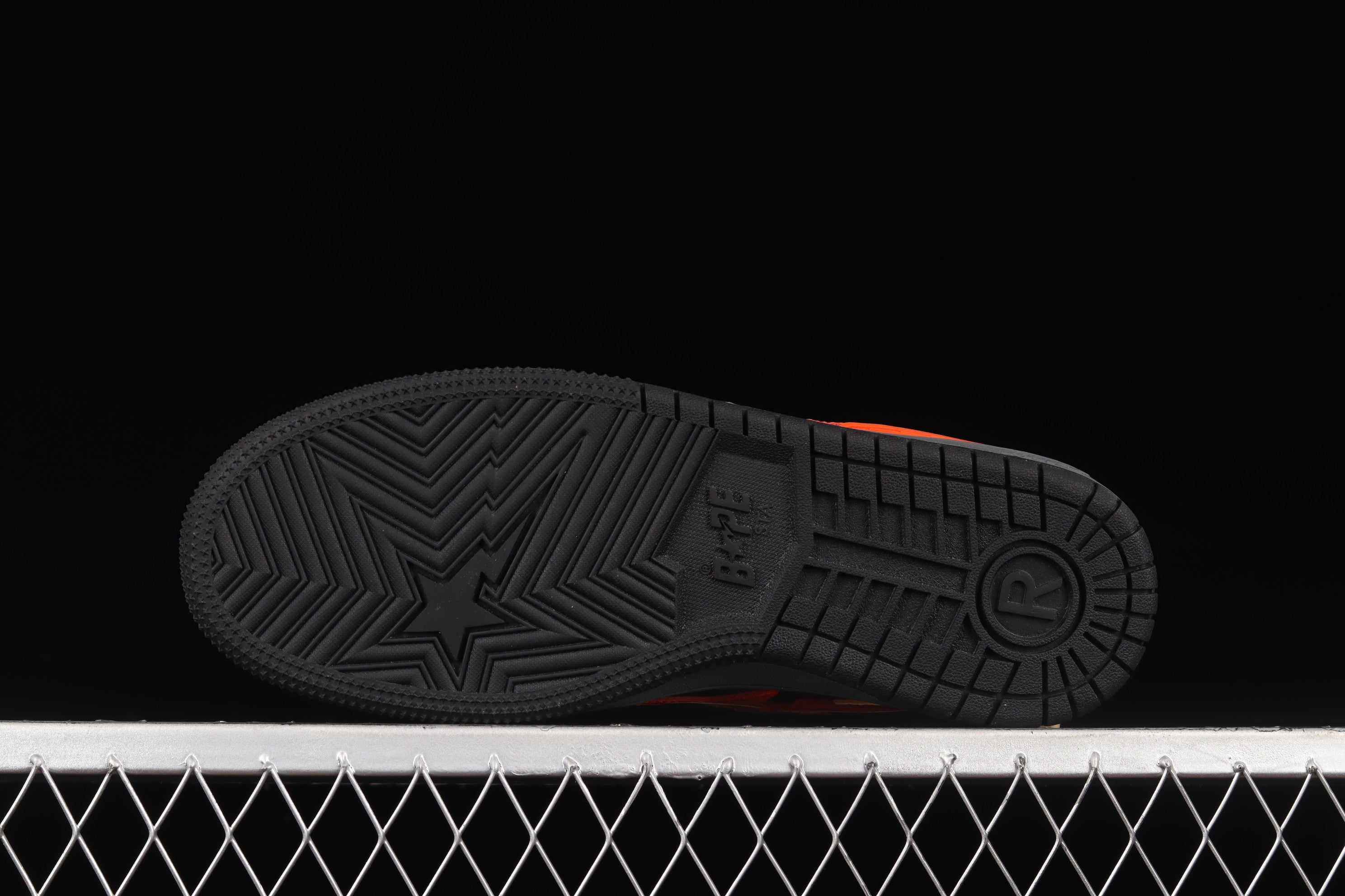 A Bathing Ape Bape SK8 Sta - Brown/Orange