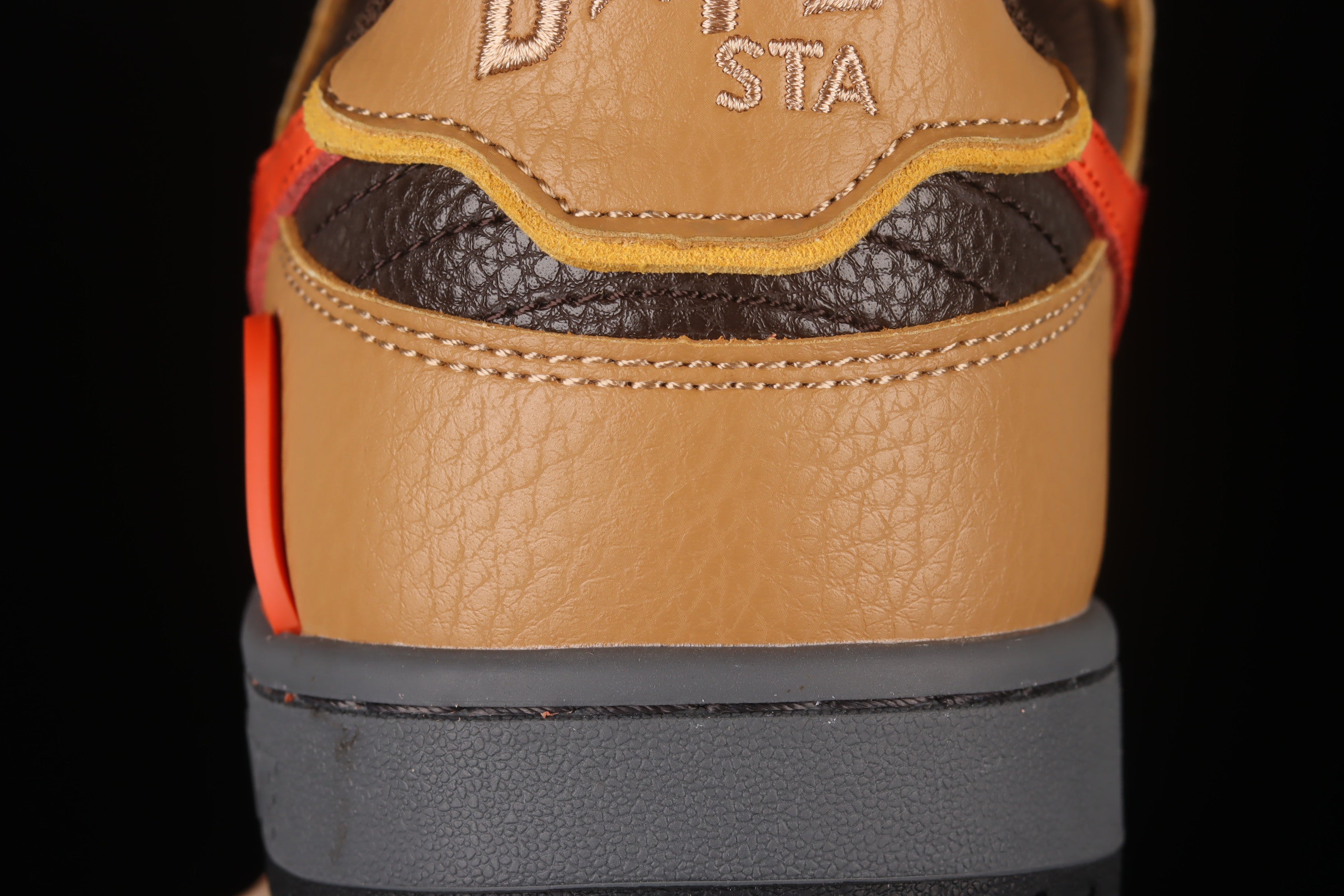 A Bathing Ape Bape SK8 Sta - Brown/Orange