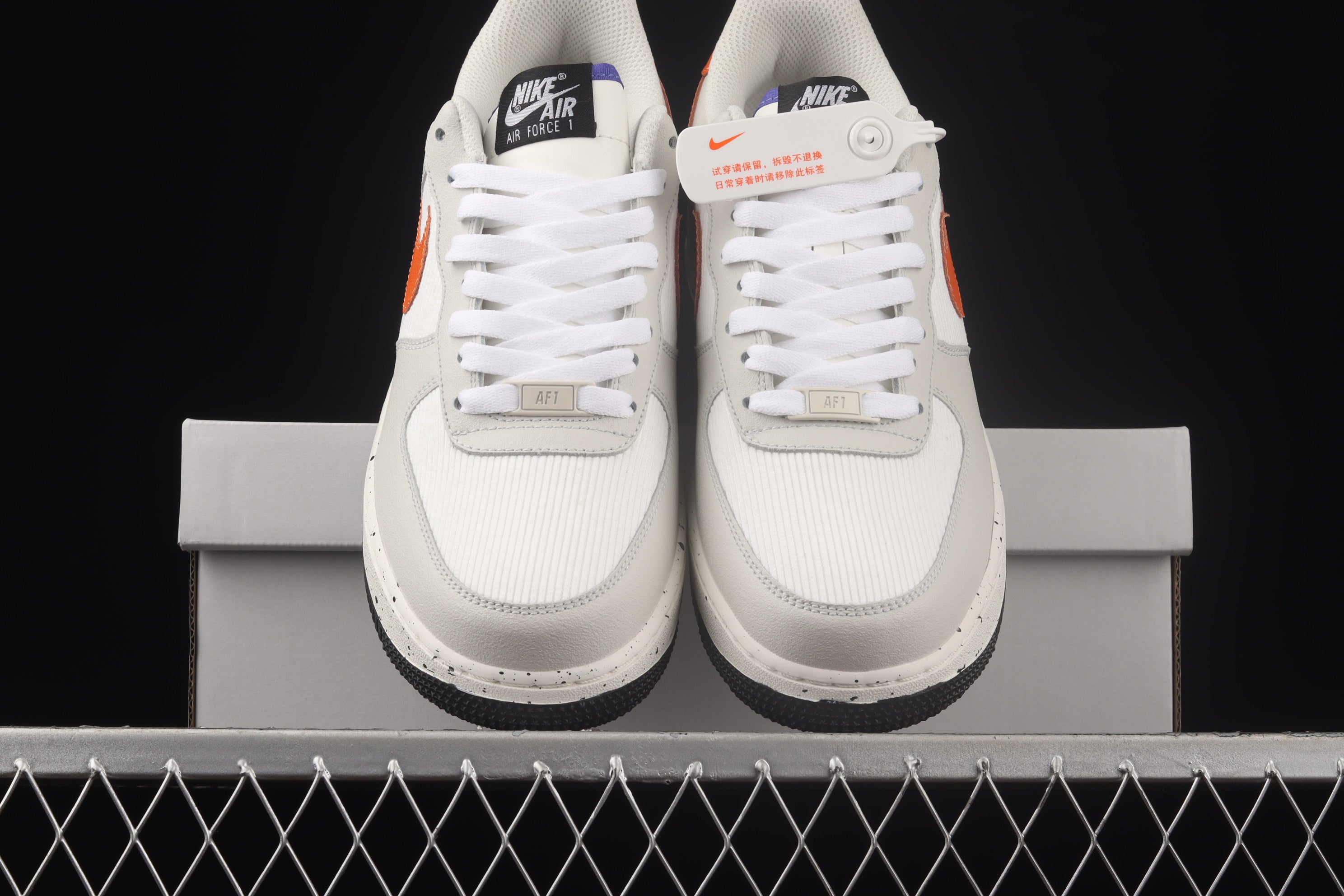 NikeUnisex Air Force 1 AF1  Low - Light Bone