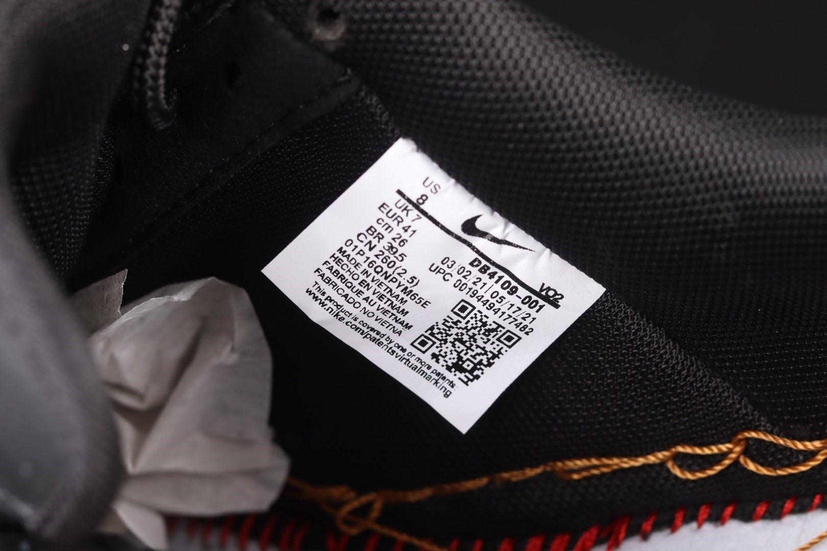 NikeUnisex Air Force 1AF1 Low - Luxe/Black Gum