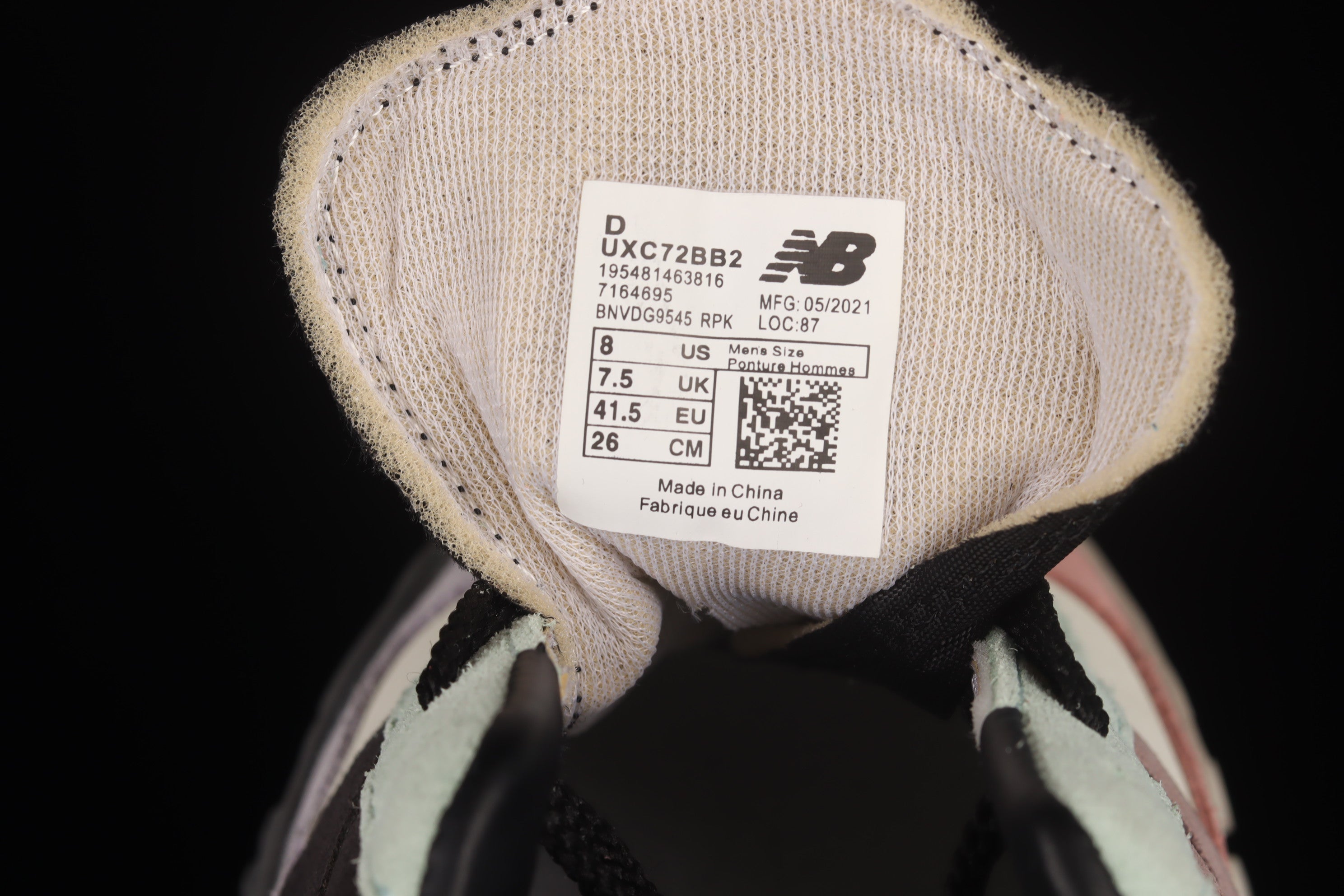 New Balance XC-72 Bone - Multi-Color