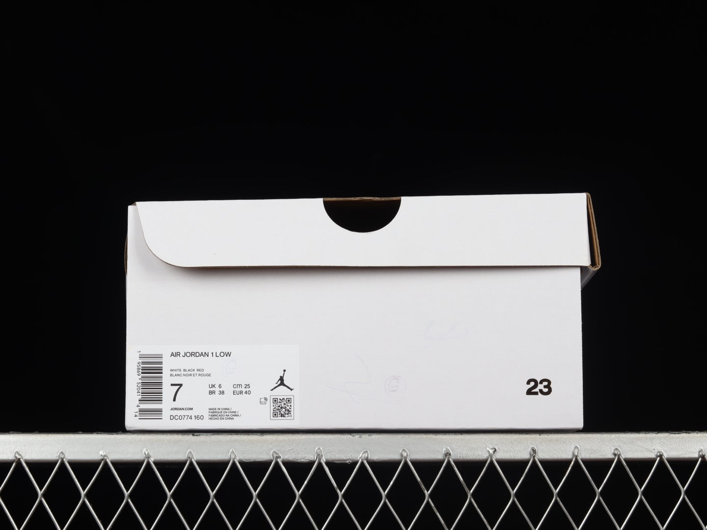 Air Jordan 1 AJ1 Low - Reverse Black Toe