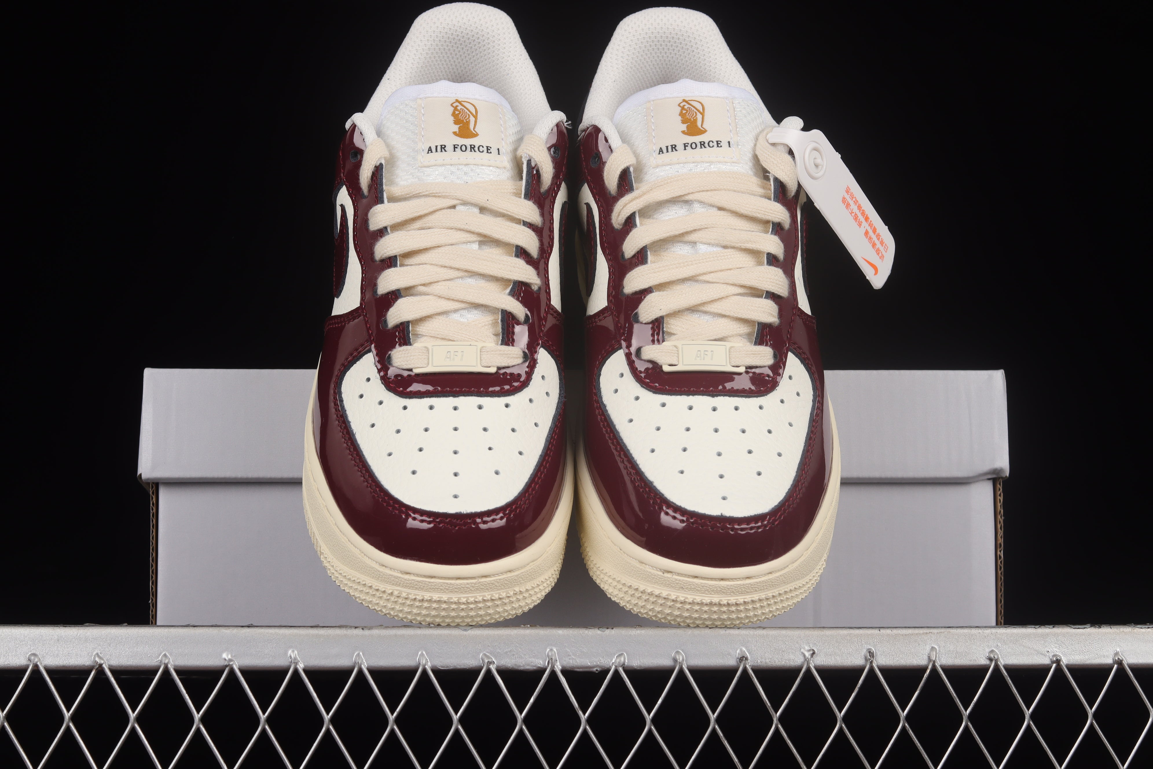 NikeUnisex Air Force 1 AF1 Low Roman Empire - Dark Beetroot