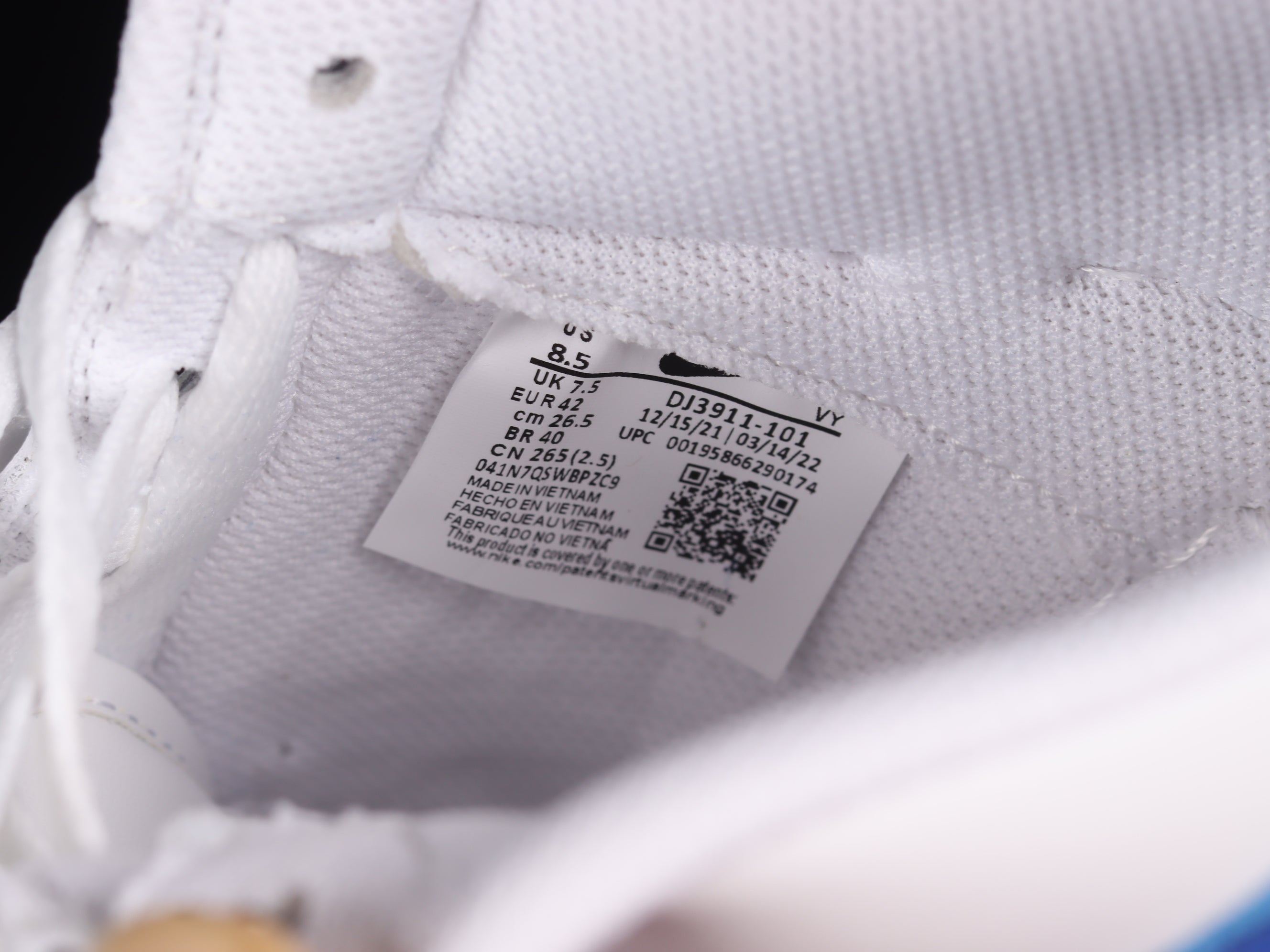 NikeUnisex Air force 1 AF1 Low Retro - White