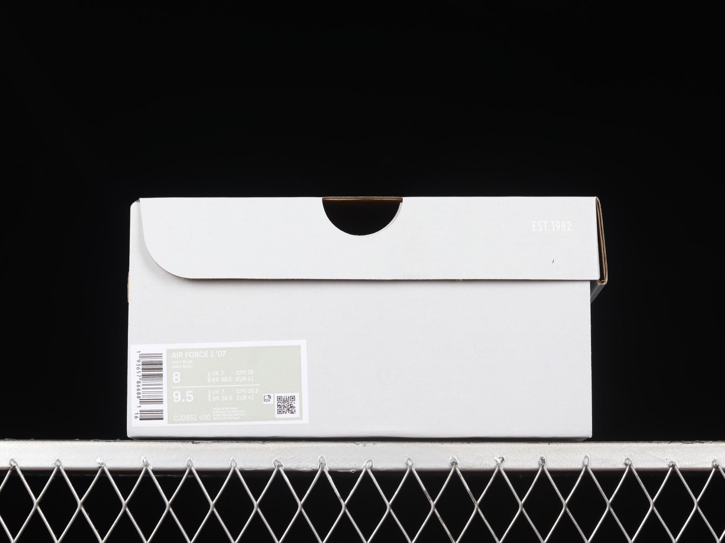 NikeUnisex Air Force 1 AF1  Low Onfeet - Black/White