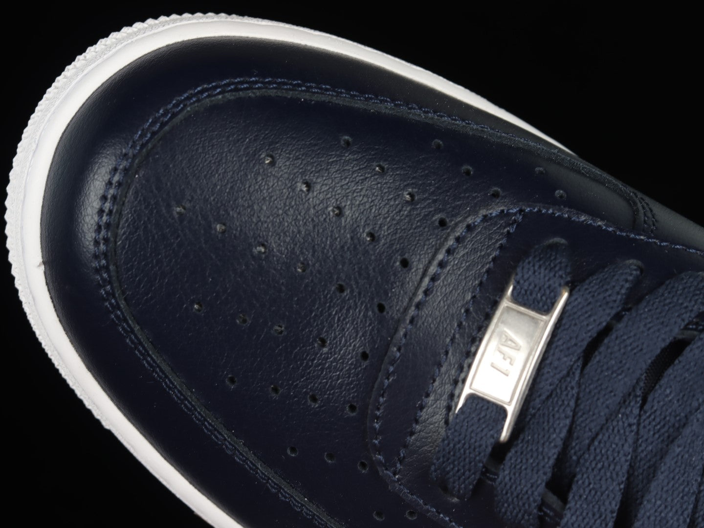 NikeUnisex Air Force 1 AF1  Low Onfeet - Black/White