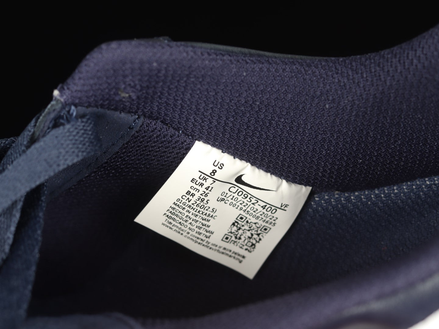 NikeUnisex Air Force 1 AF1  Low Onfeet - Black/White