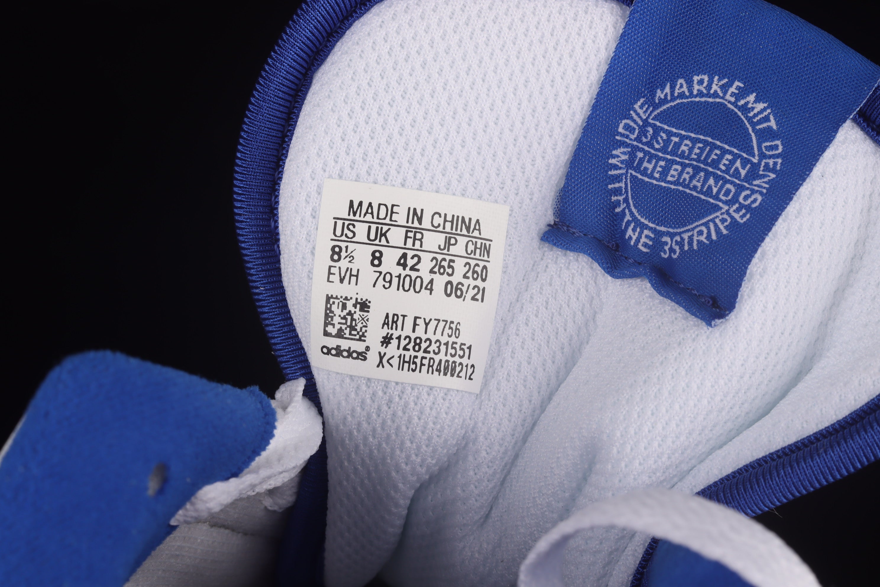 adidasMens Forum Low - White/Royal Blue