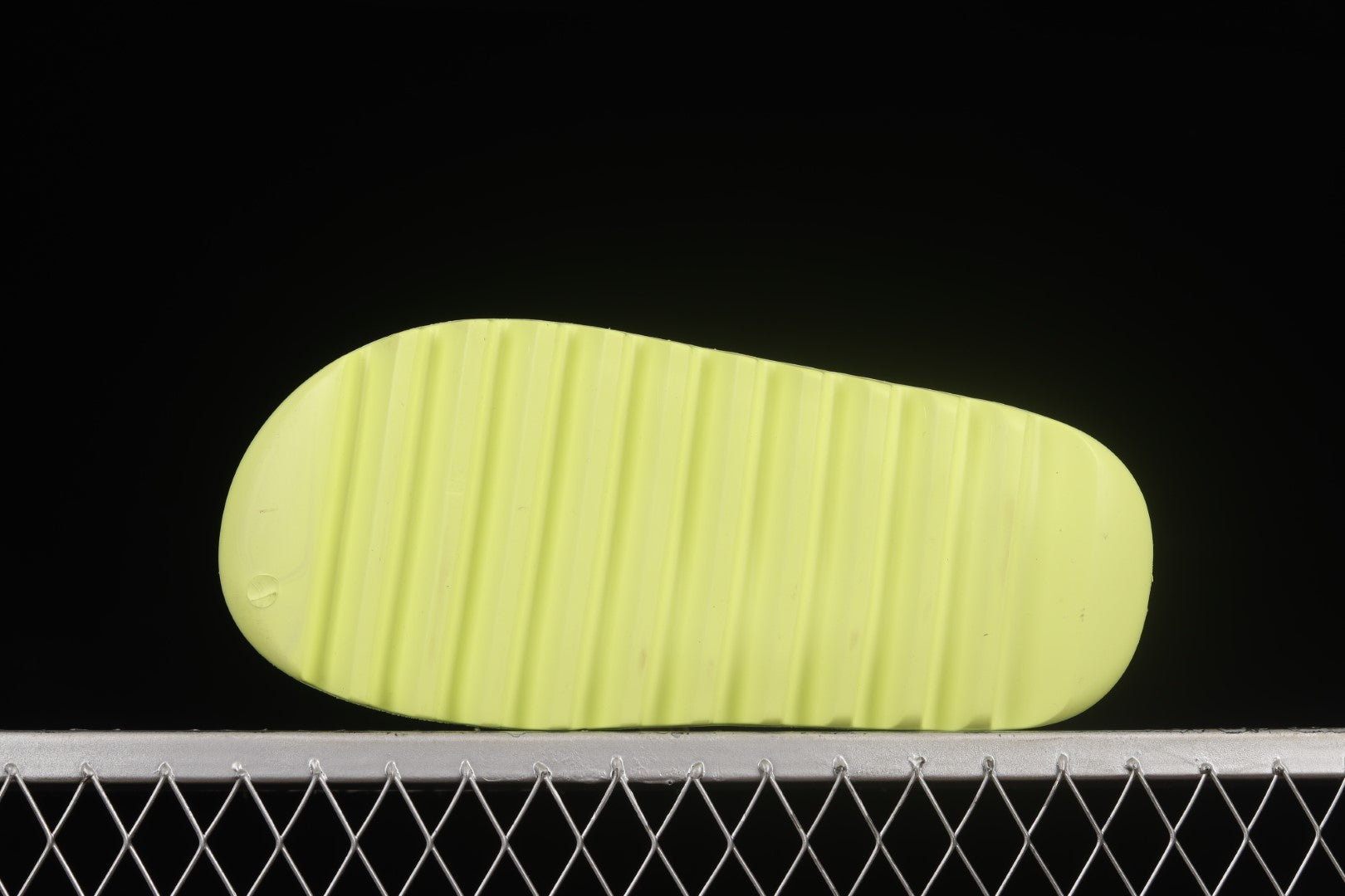 adidasMens Yeezy Slide - Glow Green
