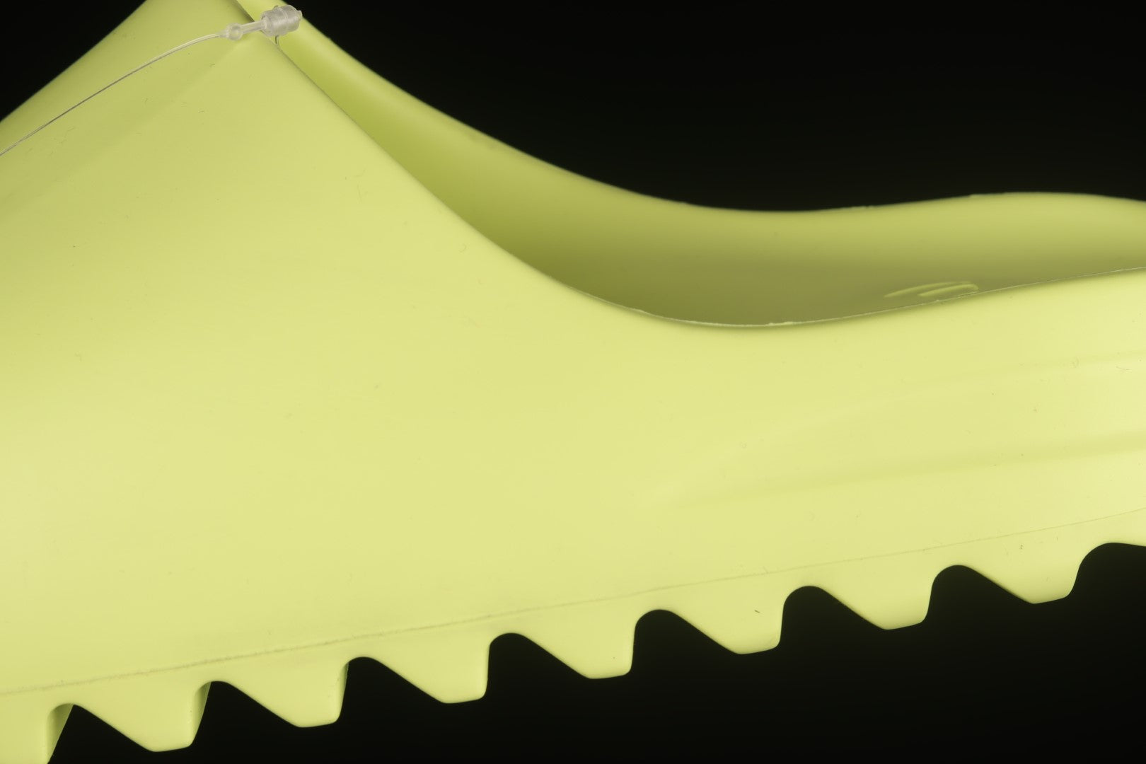 adidasMens Yeezy Slide - Glow Green