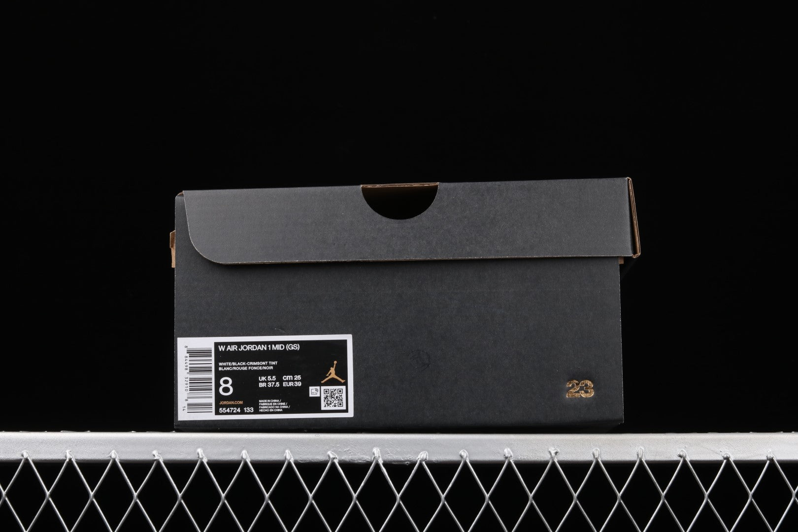 WMNS Air Jordan 1 AJ1 Mid Arctic - Orange/Black Toe