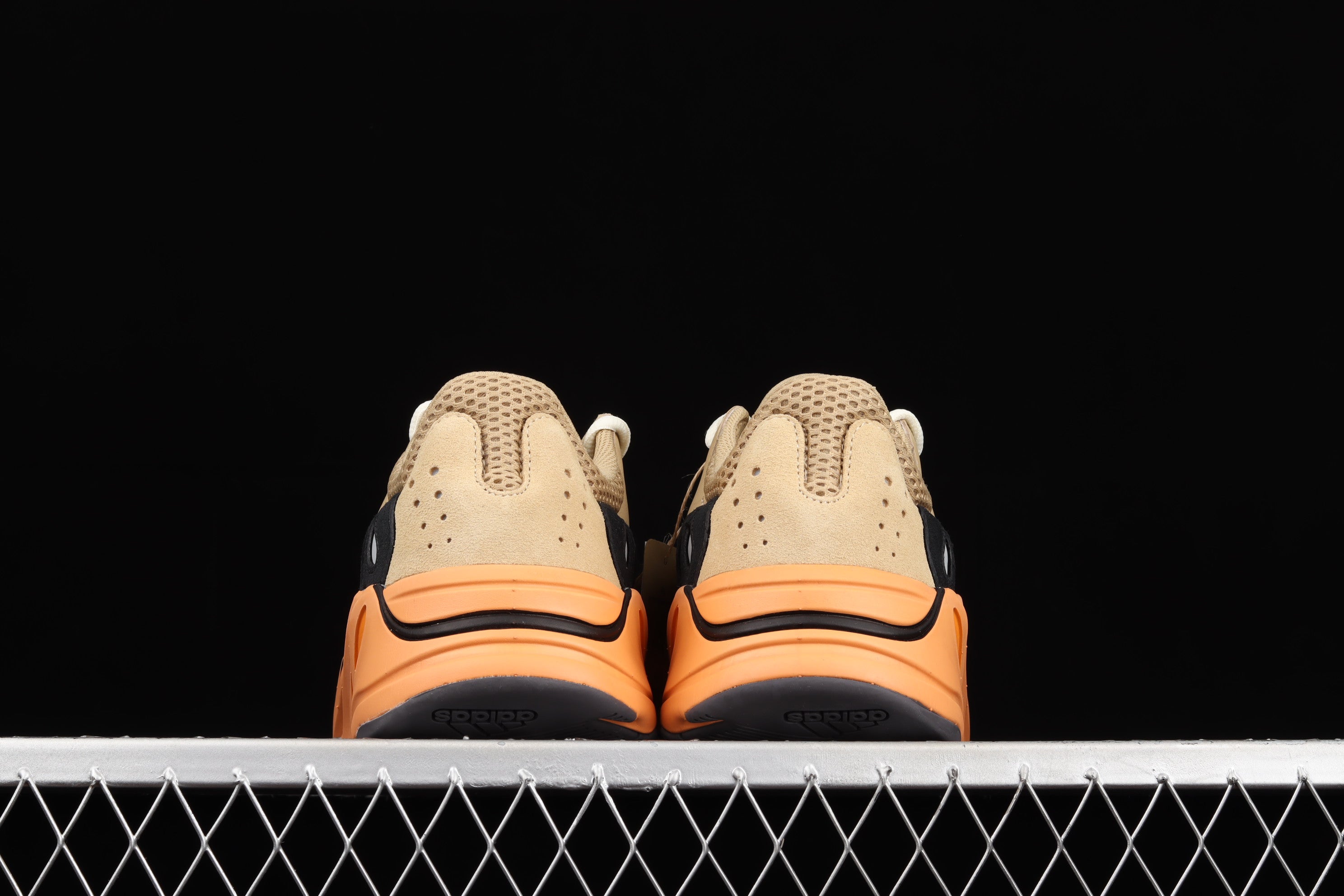 adidasMens Yeezy Boost 700 - Enflame Amber
