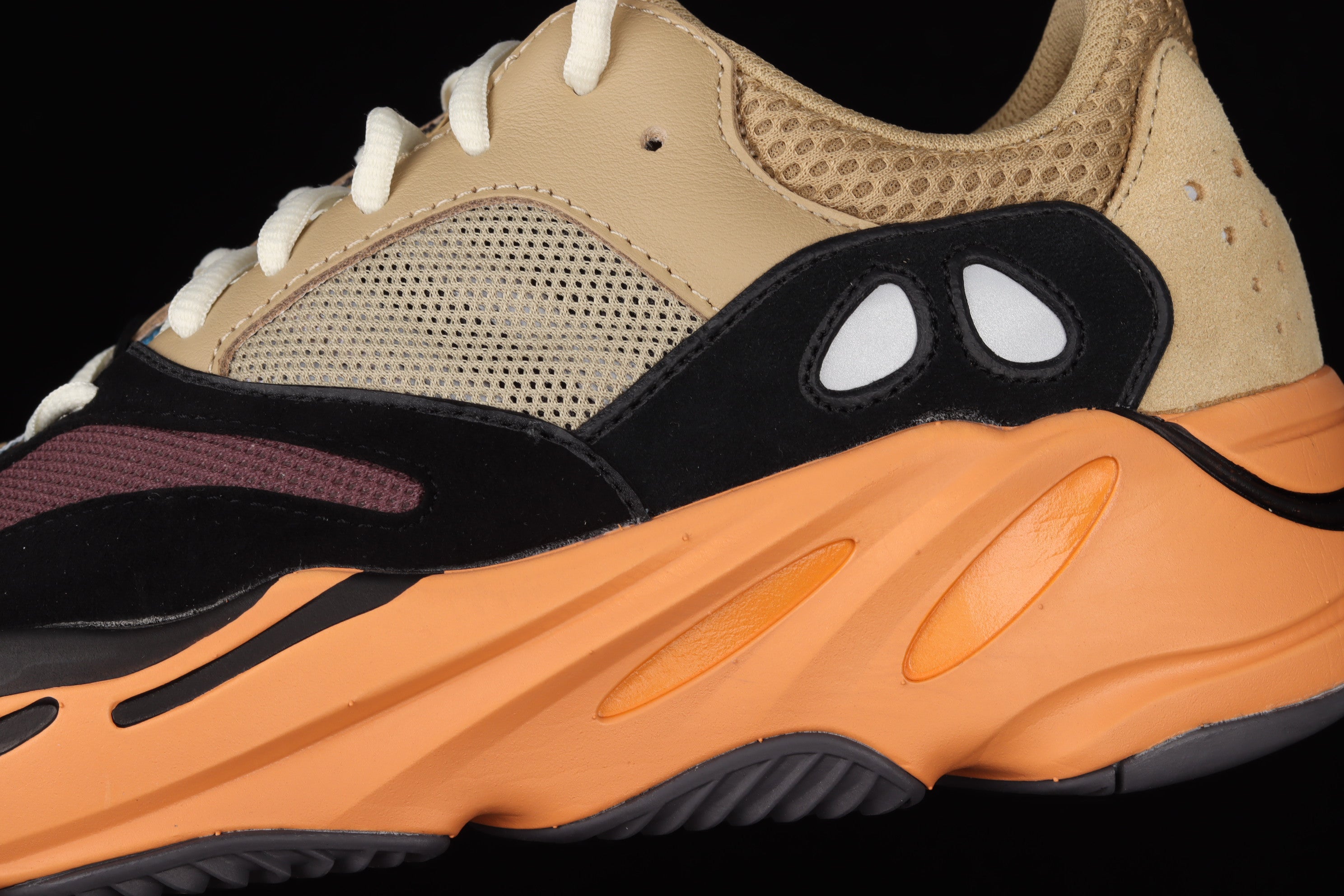 adidasMens Yeezy Boost 700 - Enflame Amber