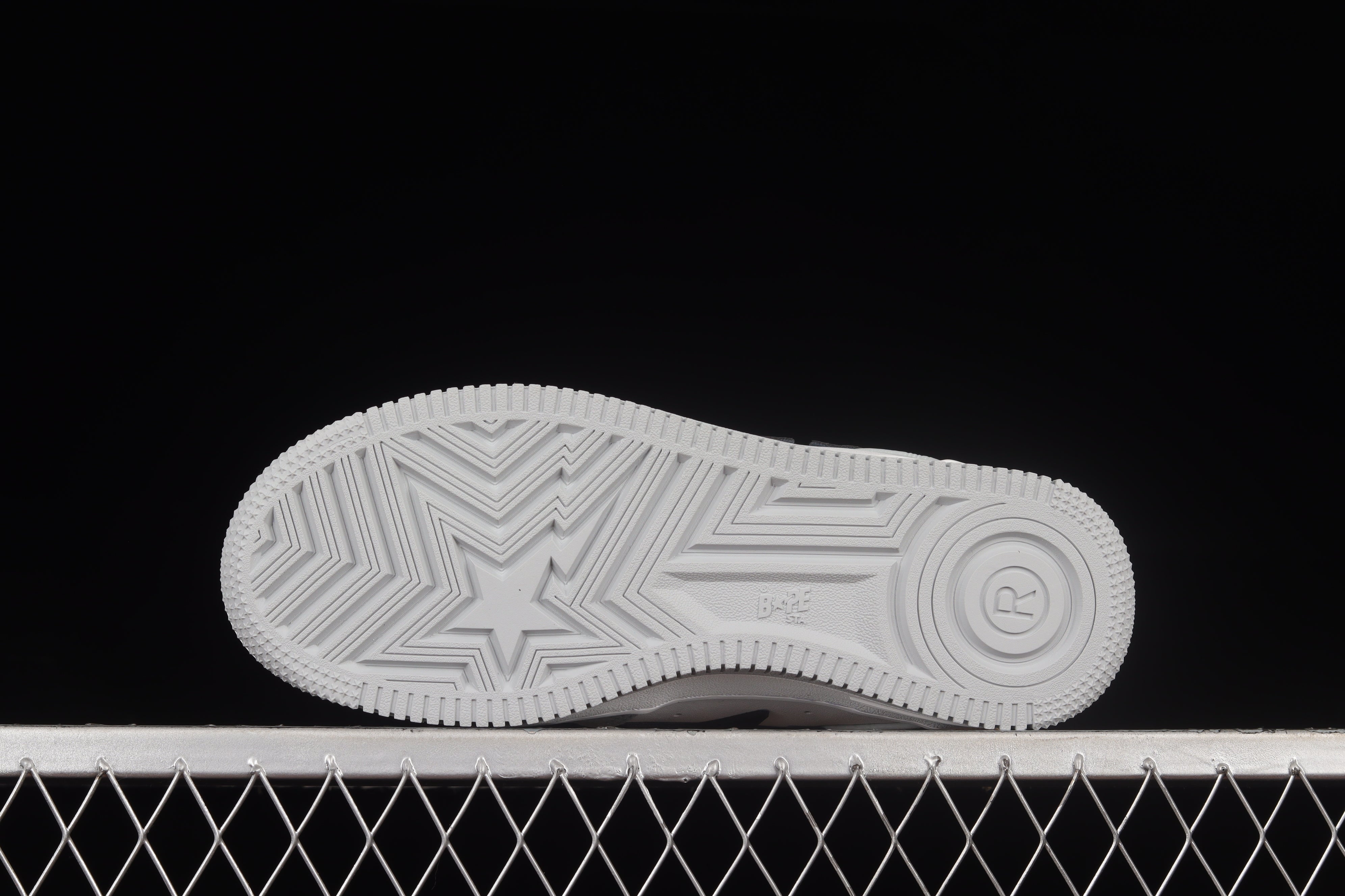 A Bathing Ape Bape Sta Low - Grey/Black