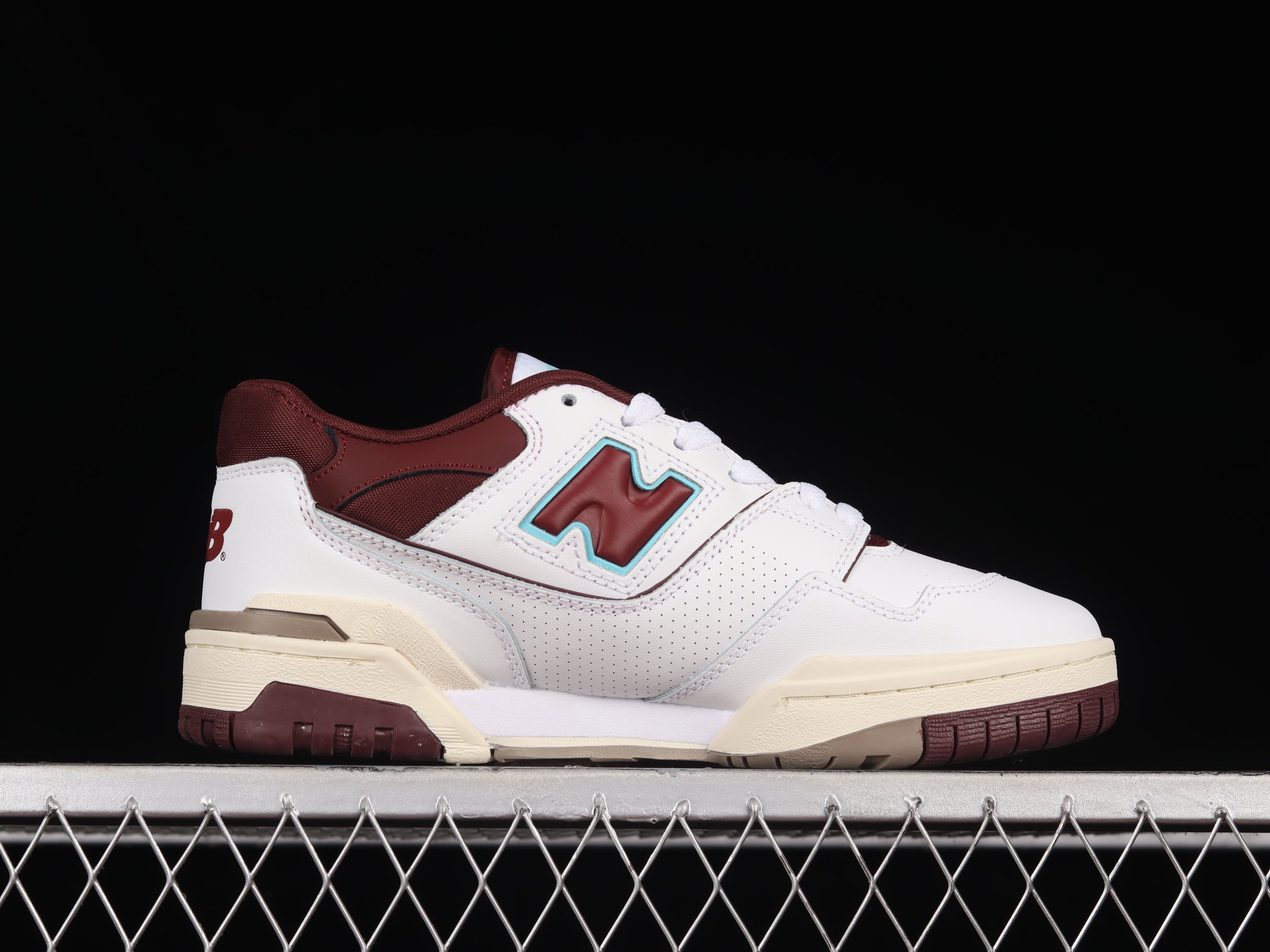 New Balance 550 - Burgundy Cyan