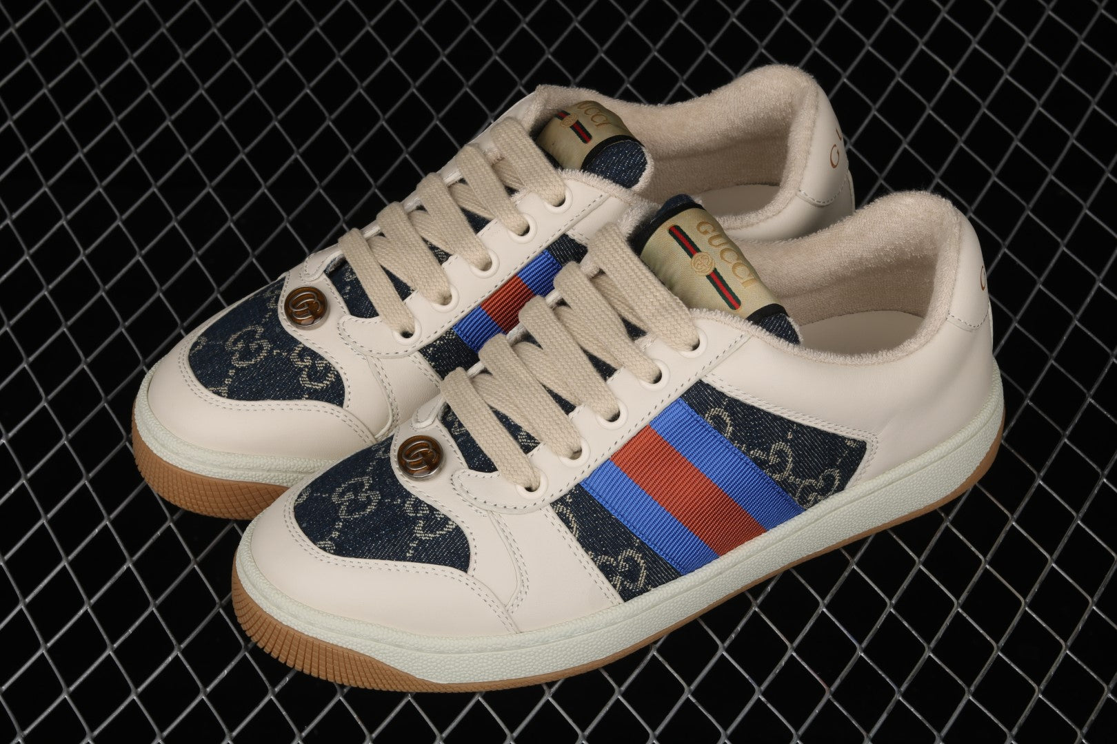 GucciUnisex Screener Sneaker - Dirty Blue/Cream