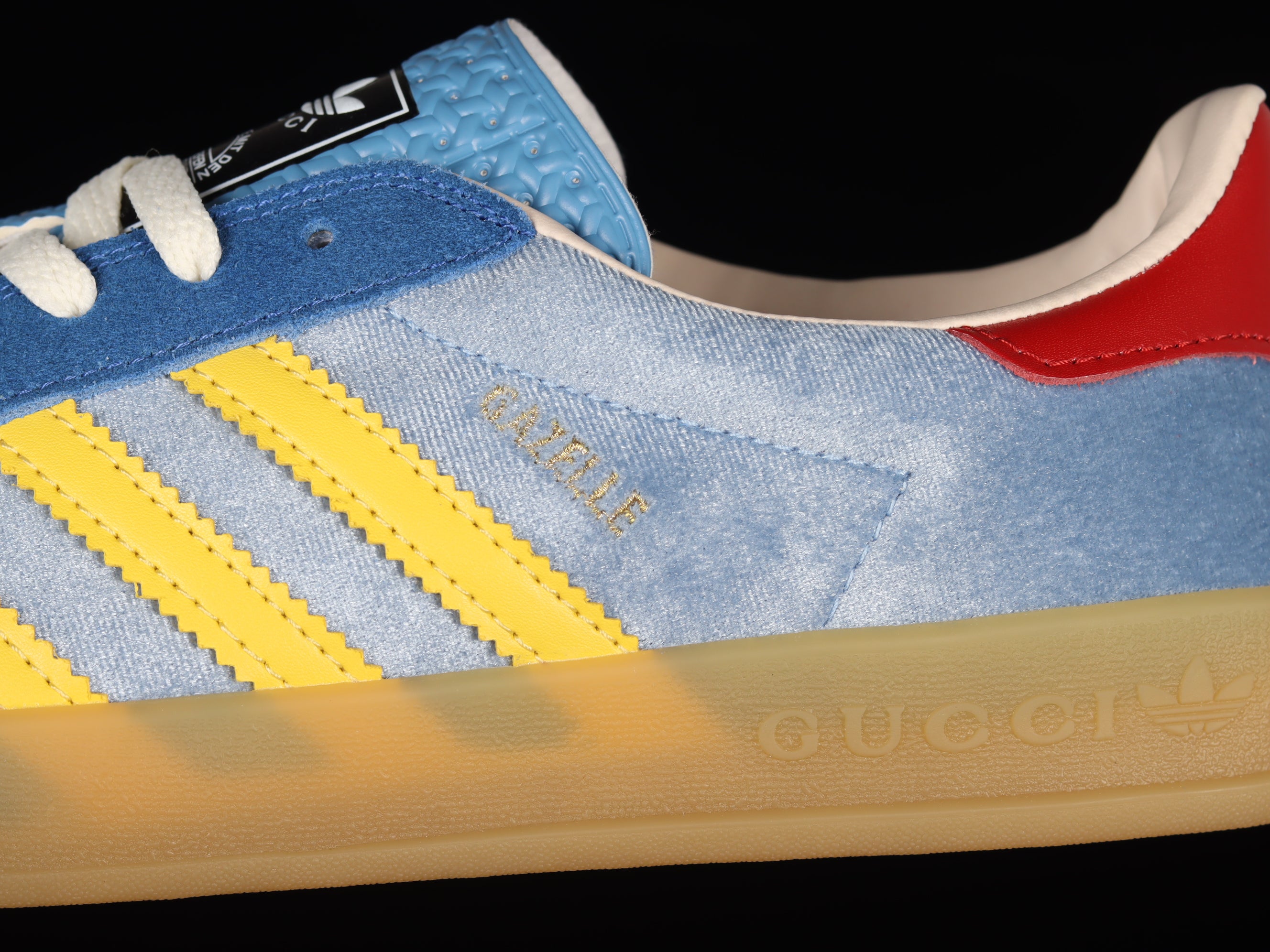 adidasUnisex x Gucci Gazelle Blue
