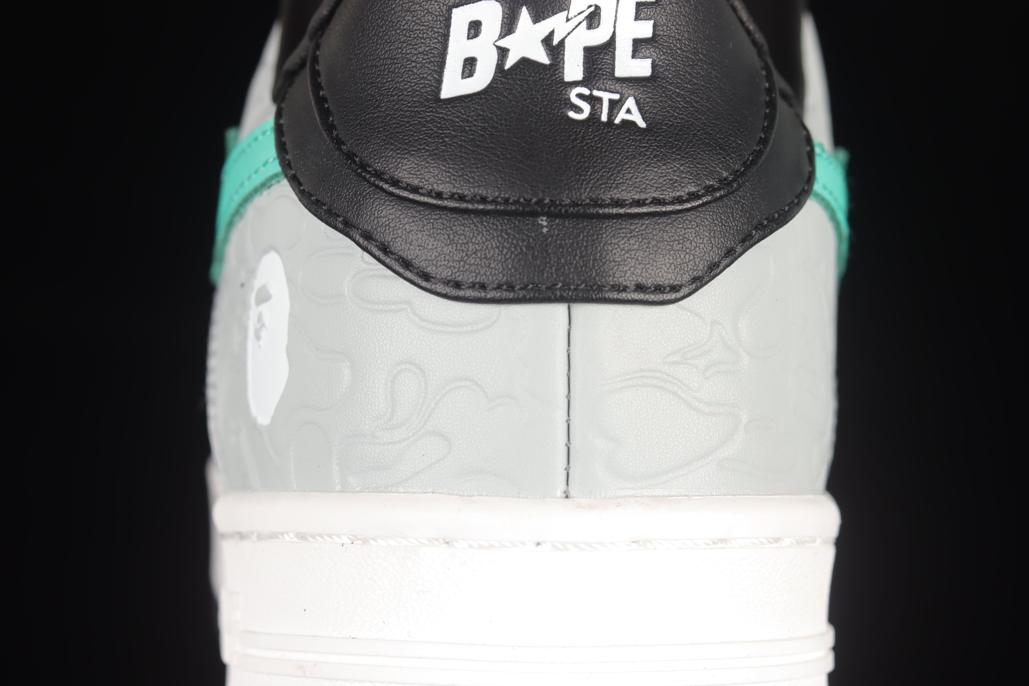 A Bathing Ape Bape Sta Low - Grey/Green