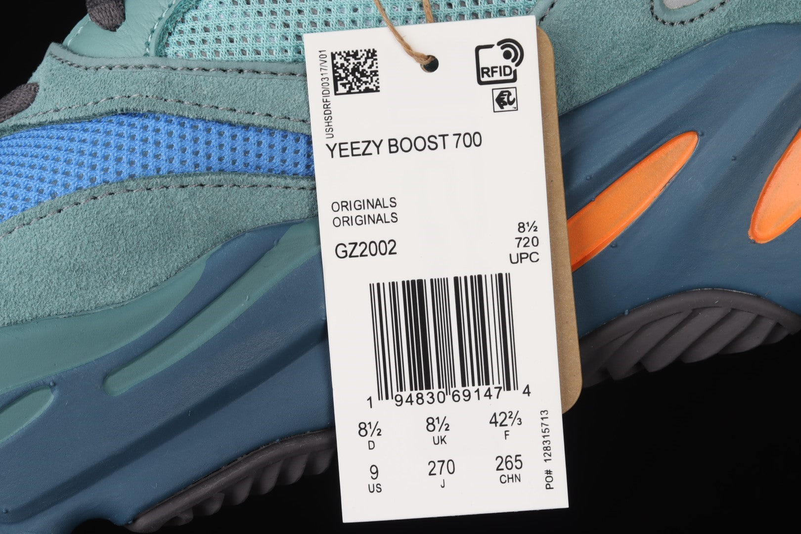 adidasMens Yeezy Boost 700 - Faded Azure