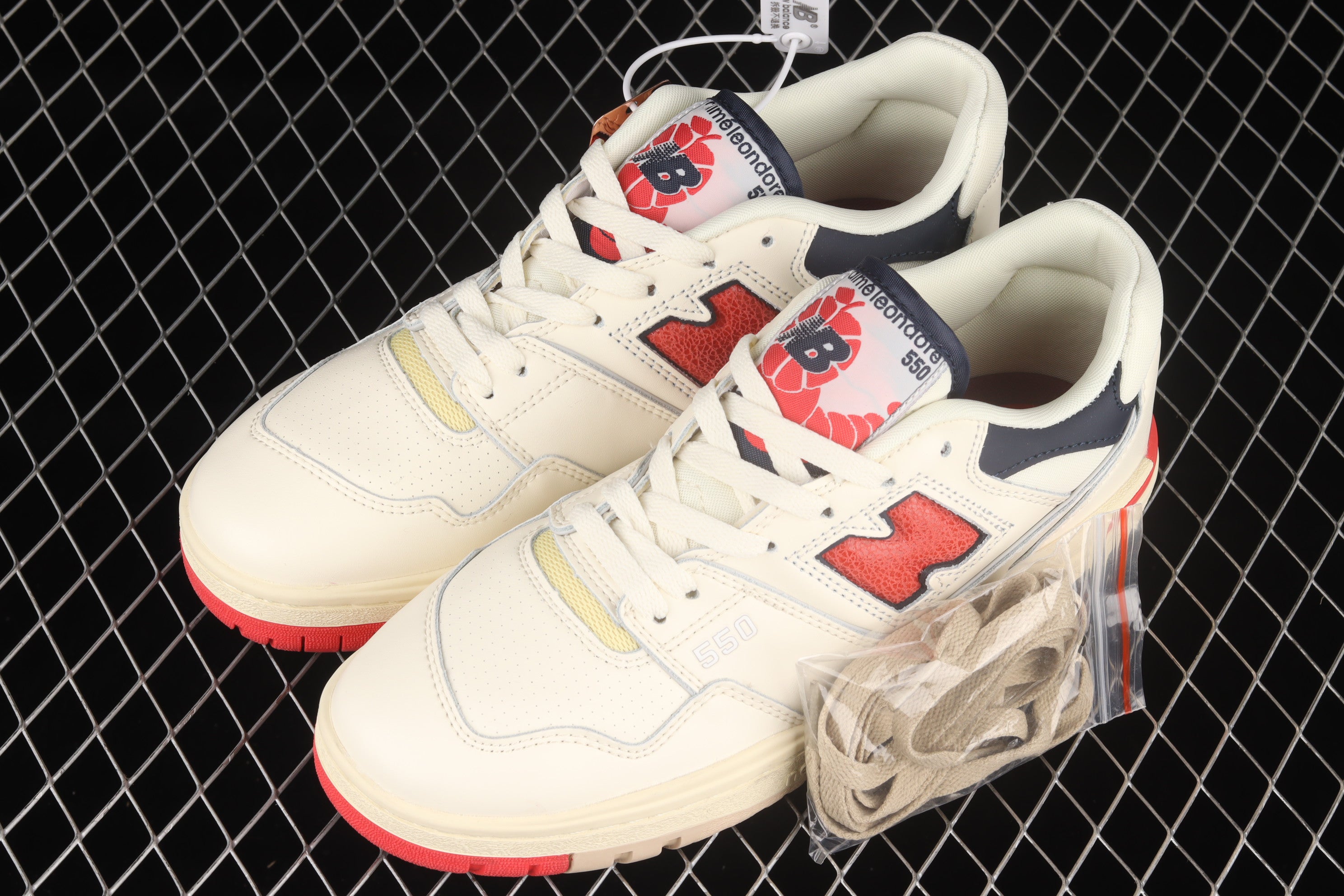 New Balance 550 X Aime Leon Dore - Red Navy