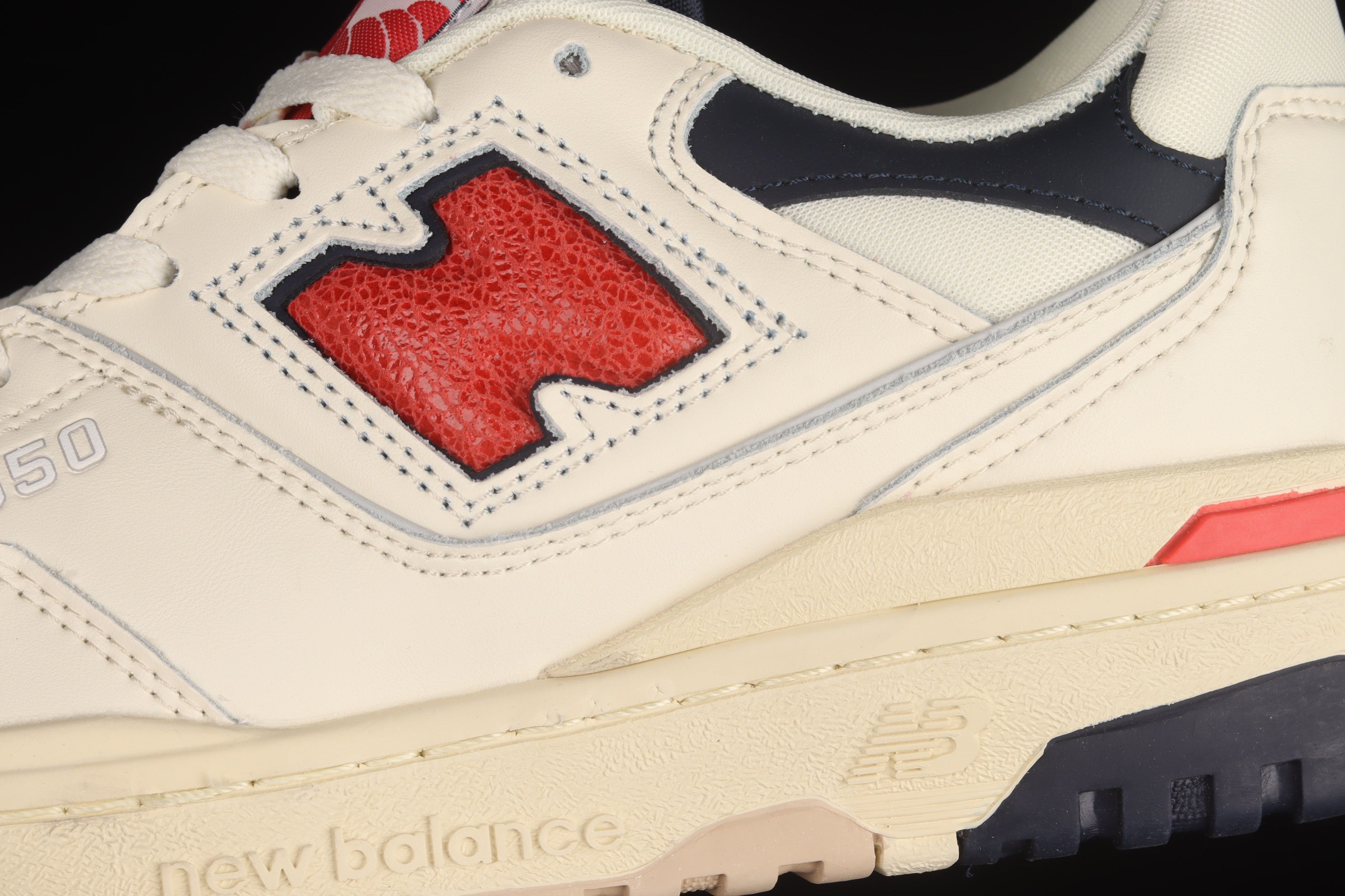 New Balance 550 X Aime Leon Dore - Red Navy