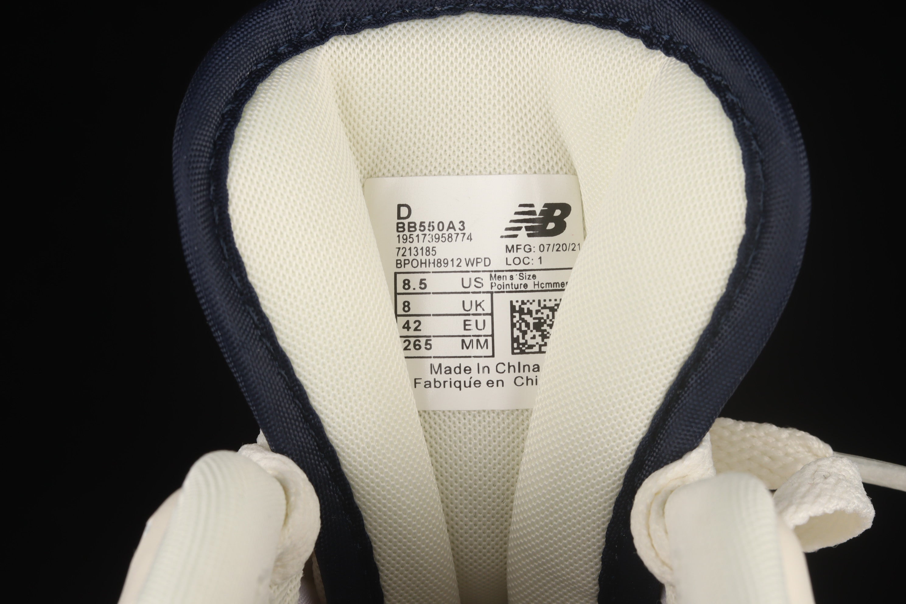 New Balance 550 X Aime Leon Dore - Red Navy